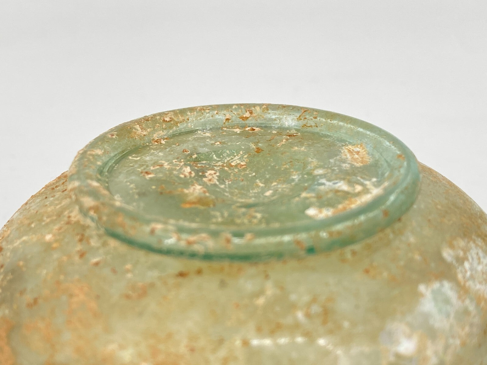 * RÖMISCHE GLAS SCHALE VASE ANTIKE HISTORISCH ROM ÖL