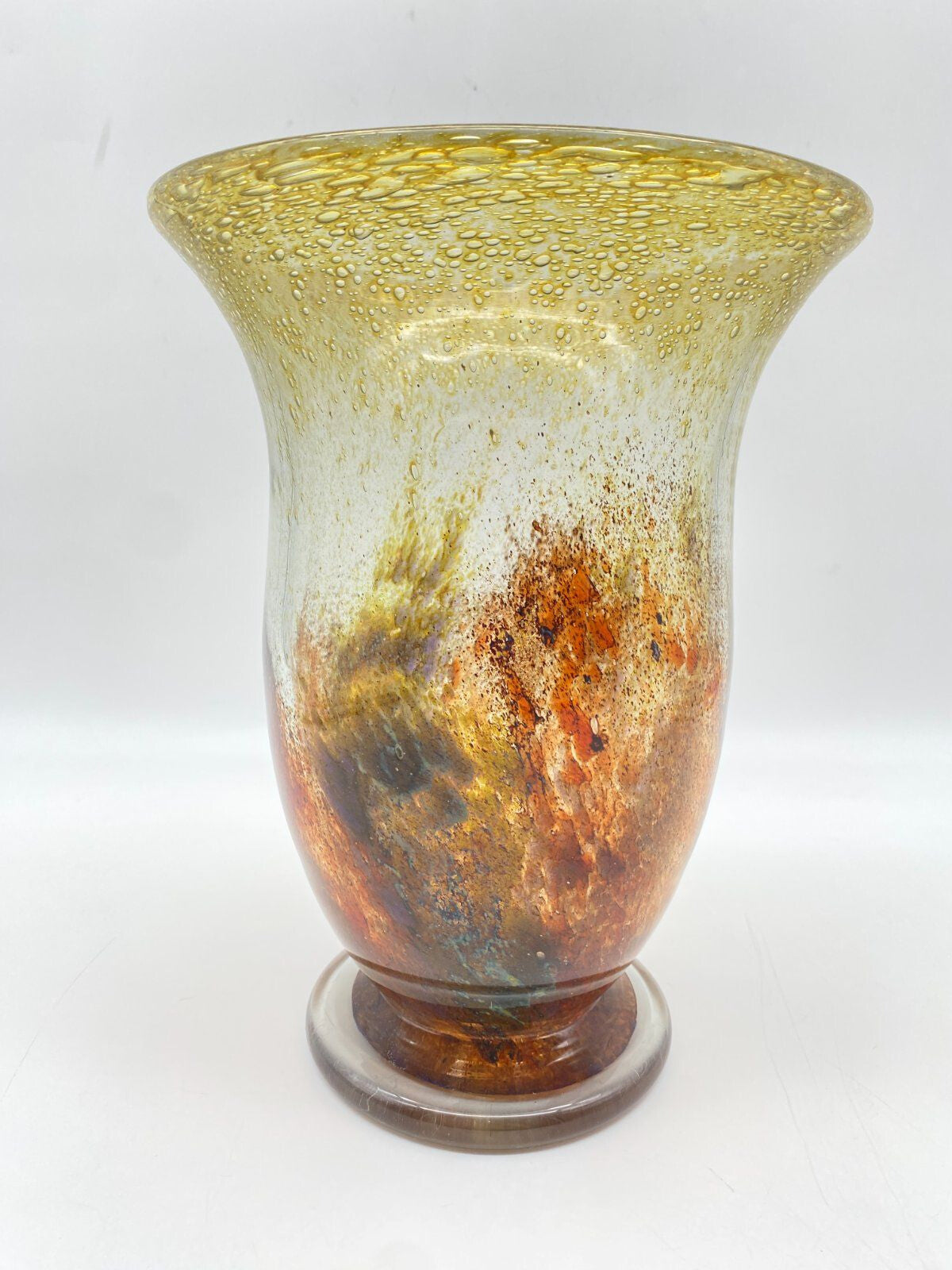 KARL WIEDMANN WMF IKORA GLAS SCHALE VASE ART DECO 30ER VINTAGE