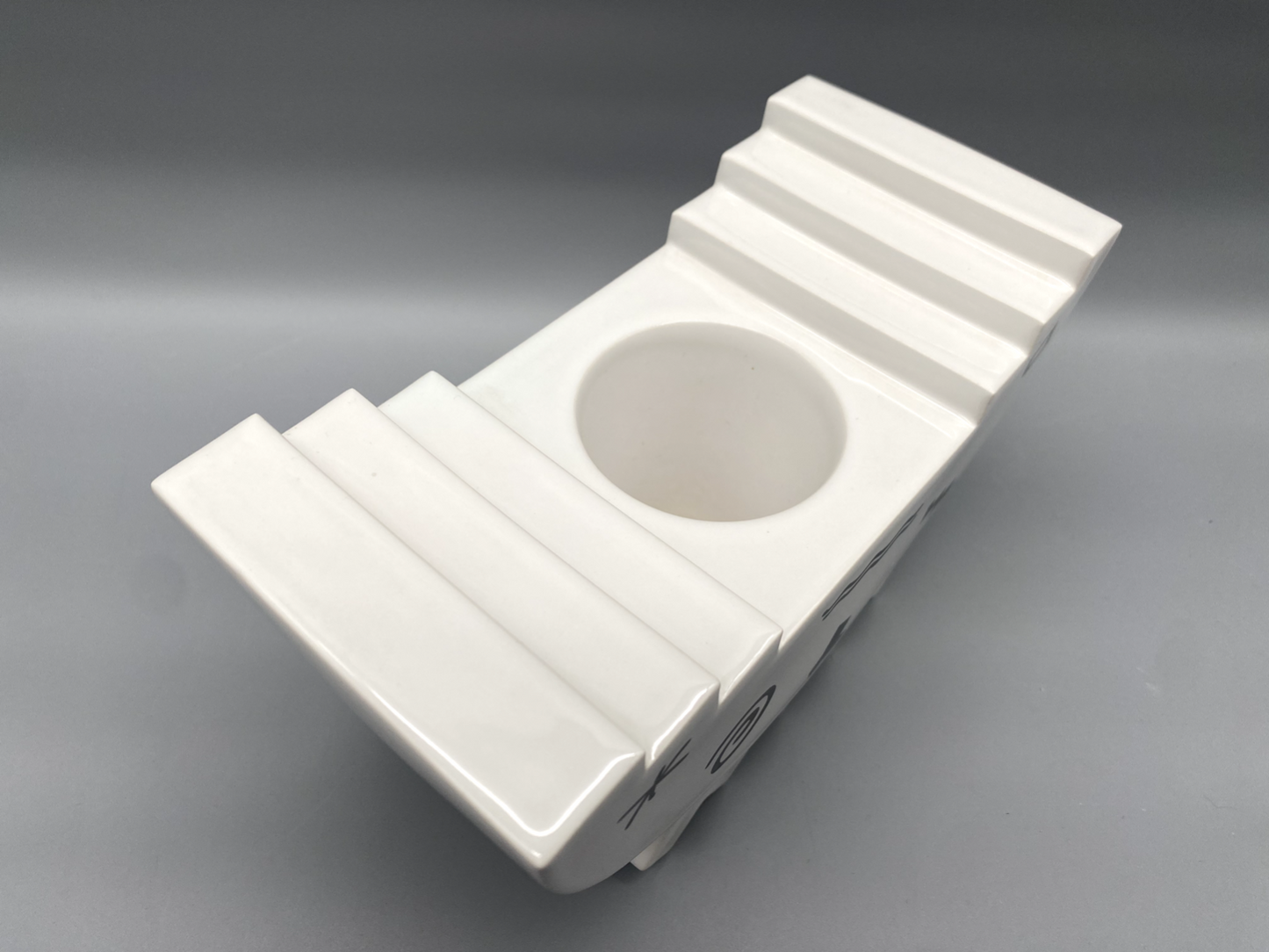 VASE POSTMODERN VIENNA COLLECTION WARLAMIS MEMPHIS PORZELLAN 80er SAMMLER