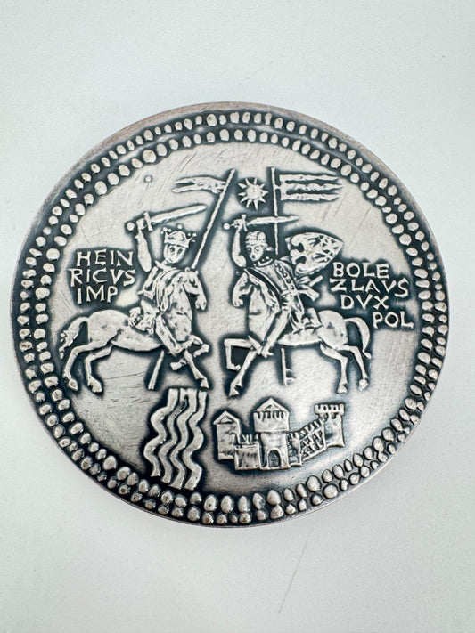 MEDAILLE POLNISCHER FÜRST BOLESLAW KRZYWOUSTY DER III