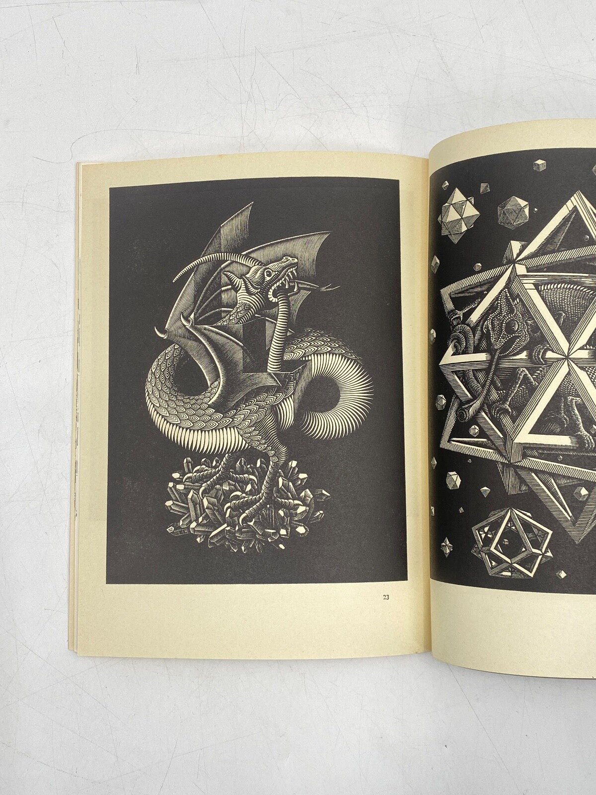 *  AUSSTELLUNGSKATALOG M. C. ESCHER STEDELIJK 1954 LITHOGRAFIE AMSTERDAM