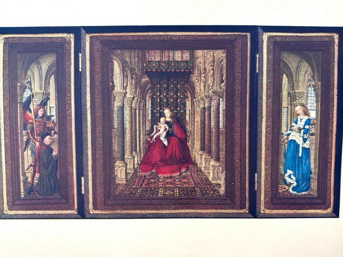 KUNSTMAPPE DRESDEN GALLERY GEMÄLDEGALERIE 34X KUNSTDRUCK A KAPR