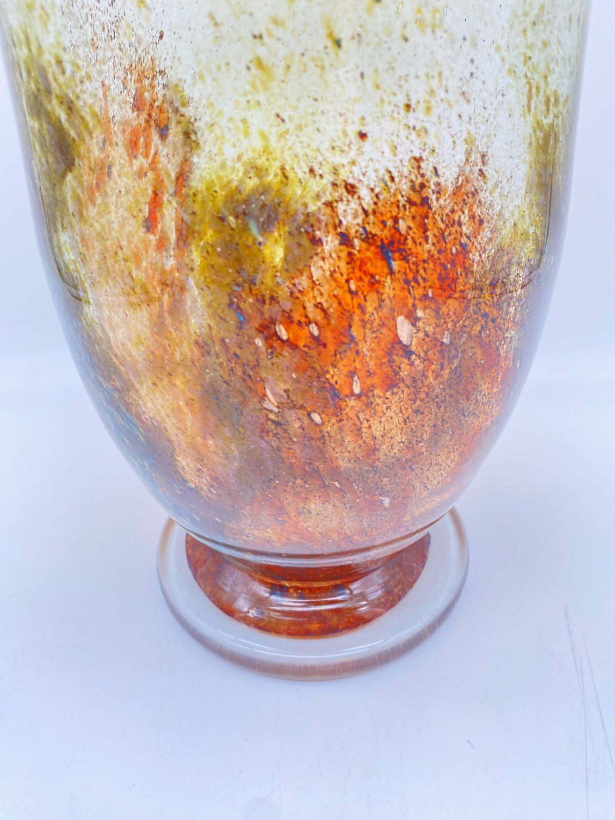 KARL WIEDMANN WMF IKORA GLAS SCHALE VASE ART DECO 30ER VINTAGE