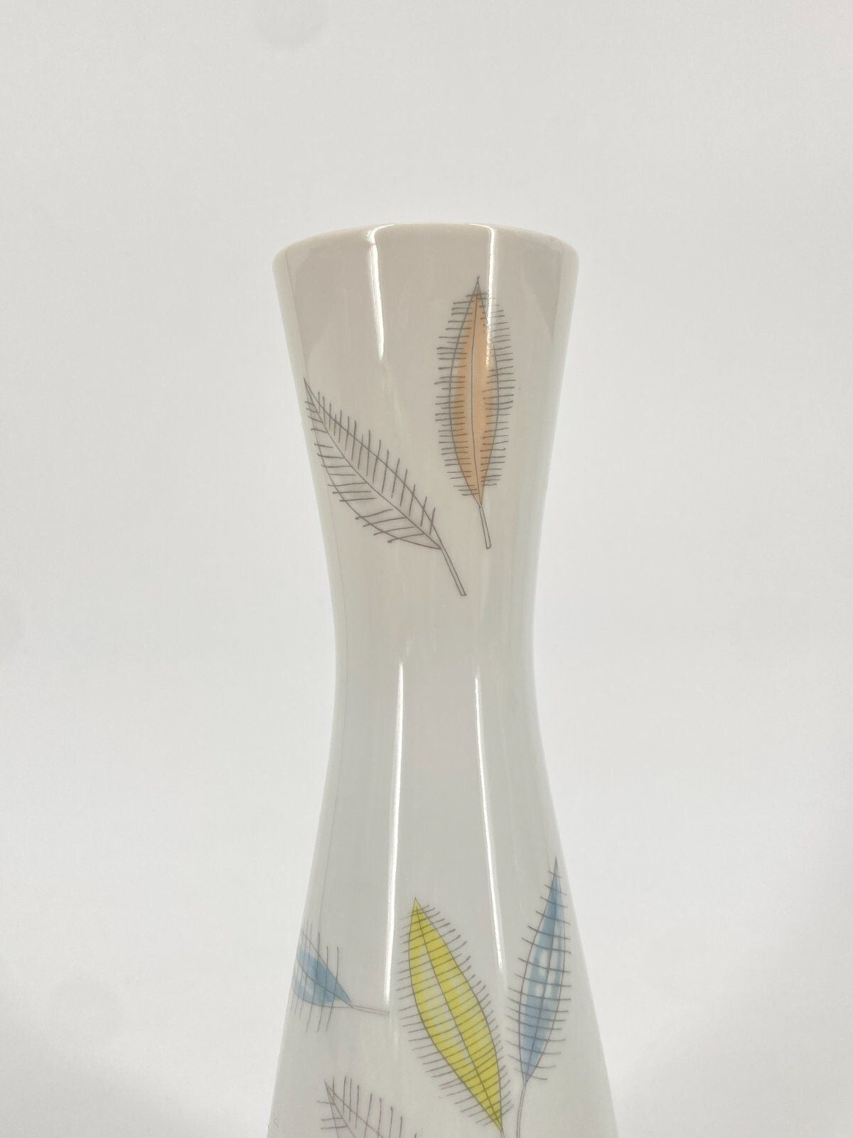 * 2x ROSENTHAL VASE SCHALE 2000 BUNTE BLÄTTER PORZELLAN