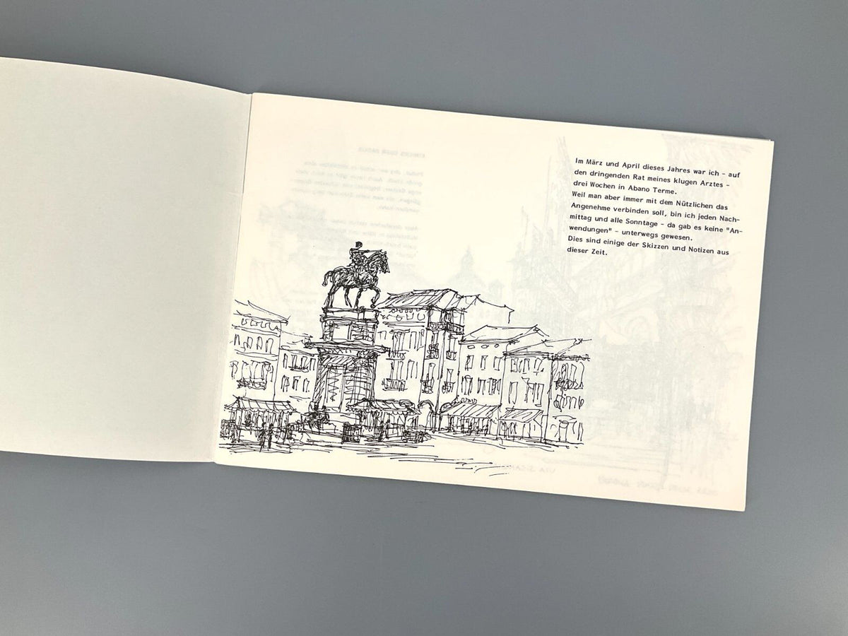 *BUCH FRIEDRICH SPENGELIN VENETO '85 ZEICHNUNGEN ITALIEN SIGNIERT