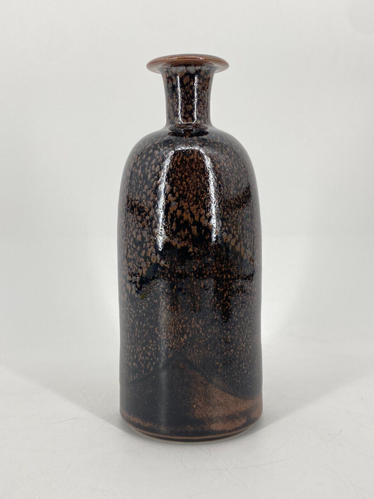 * STUDIOKERAMIK VASE ZYLINDER HORST KERSTAN GROSE KERAMIK KUNST