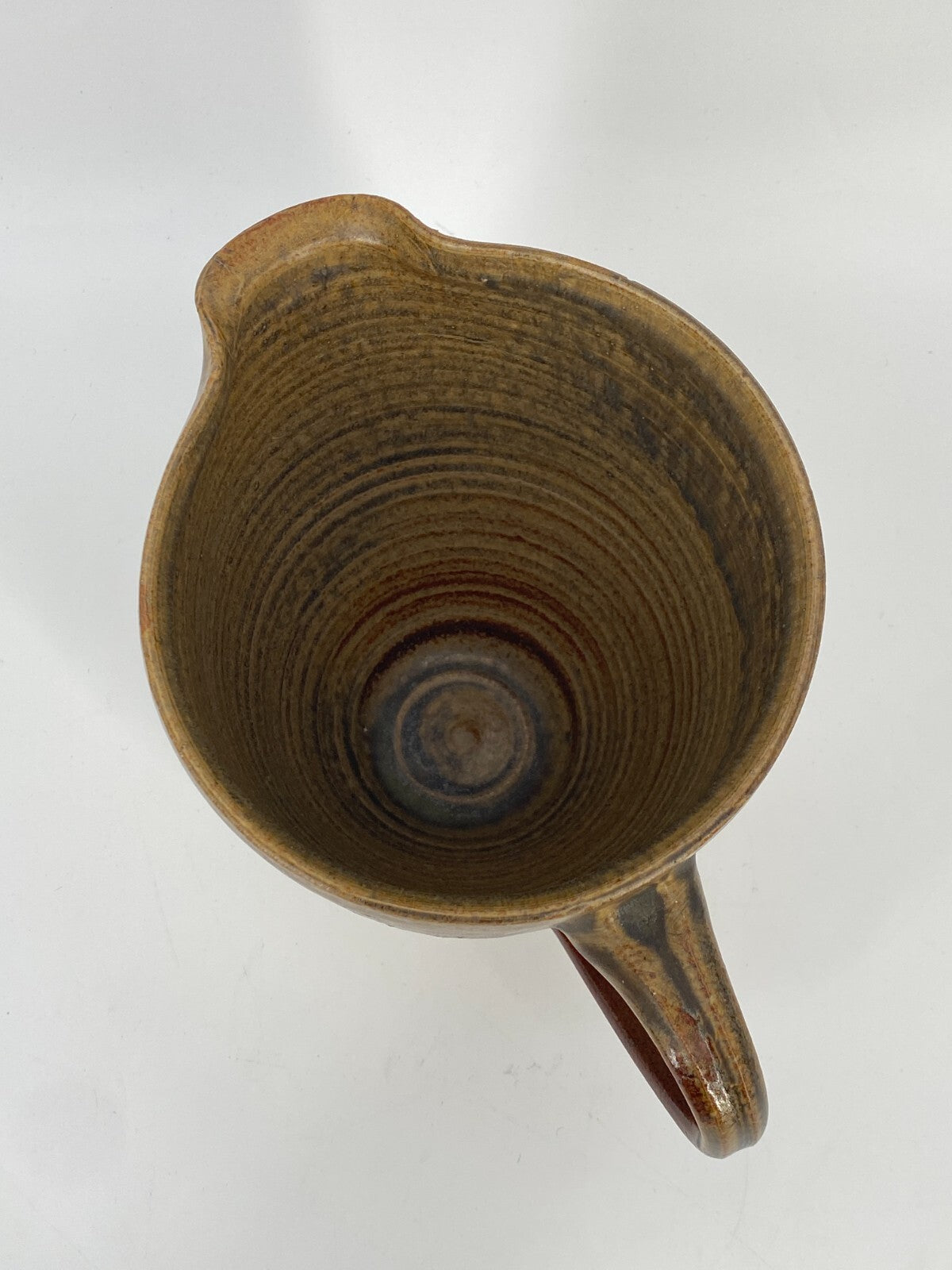* KRUG VASE HENKEL STUDIOKERAMIK MATHIES SCHWARZE SIGNIERT KERAMIK MID CENTURY