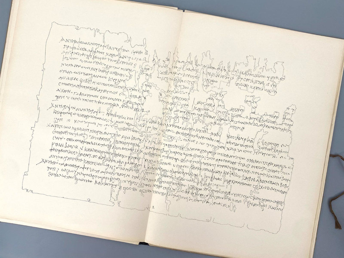 *BUCH WESSELY PAPYRORUM SCRIPTURAE GRAECAE SPECIMINA 1900 LEIPZIG