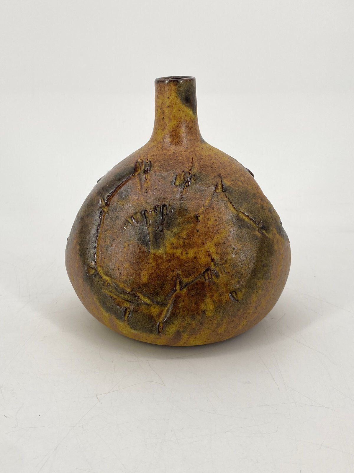 * STUDIOKERAMIK VASE LUISE DUNCKER KÜNSTLERIN 1970 WEST GERMANY