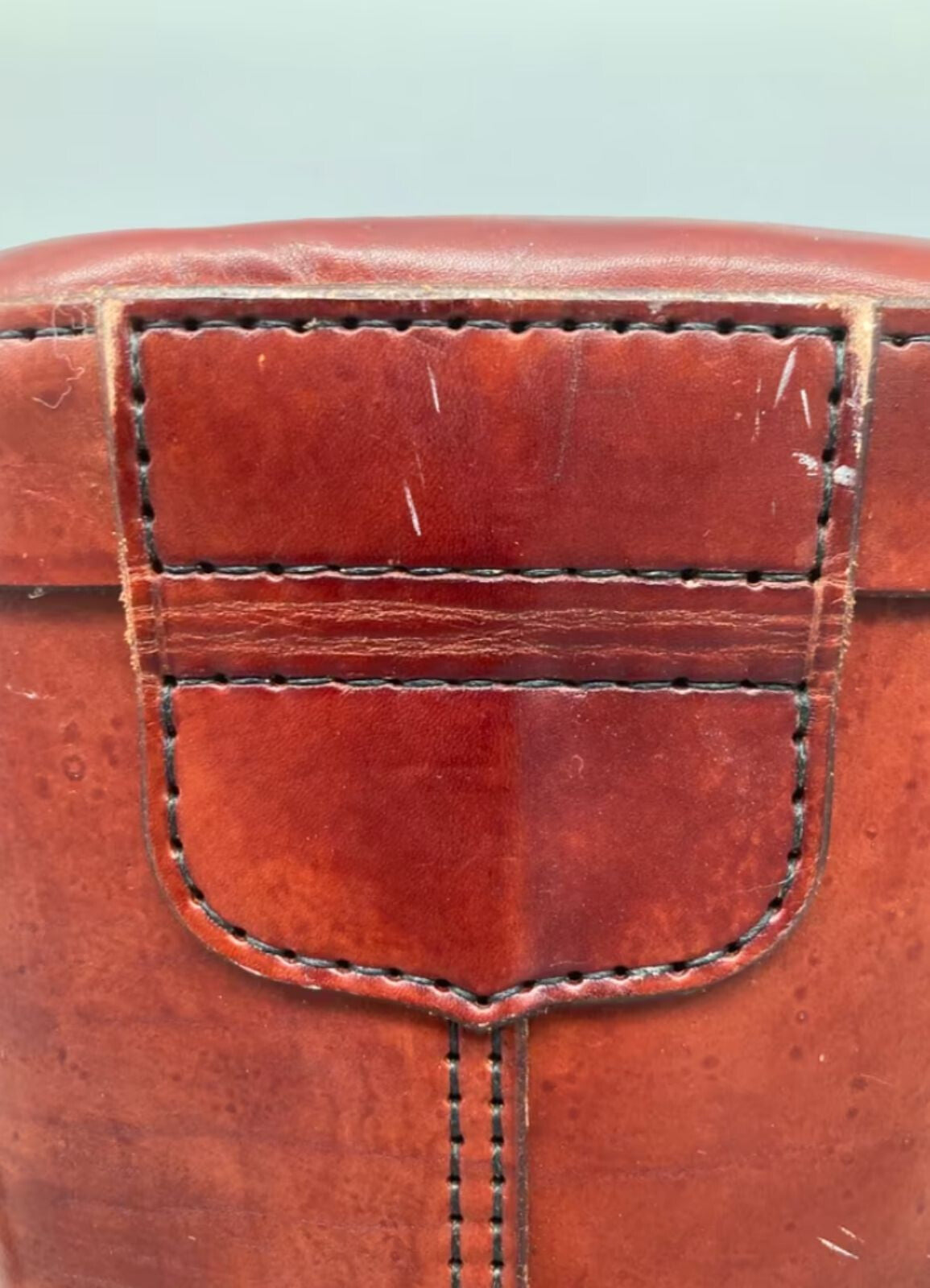 SÜDAFRIKA LEDERTASCHE POSTTASCHE TASCHE BRAUN SELTEN 1962 SOUTH AFRICA