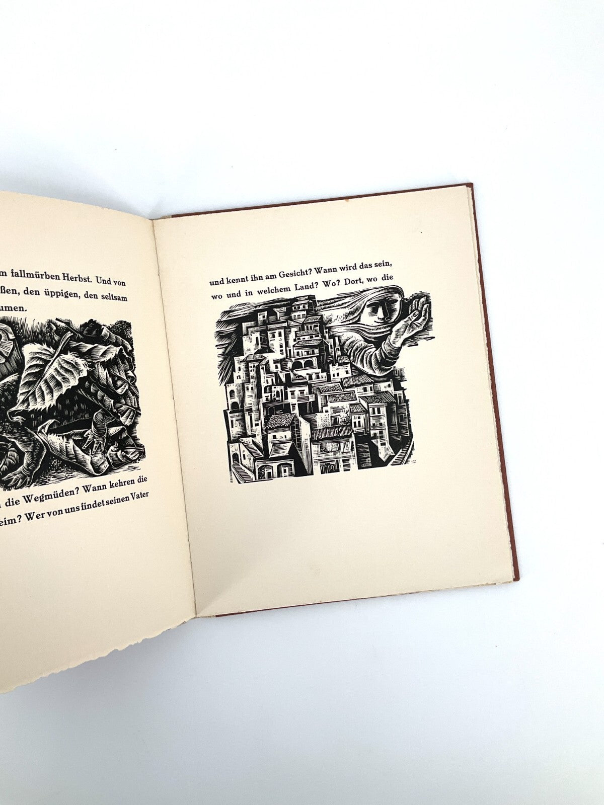 *BUCH THOMAS WOLFE VON ZEIT UND STROM HANS ORLOWSKI HOLZSCHNITTE BERLIN 1939
