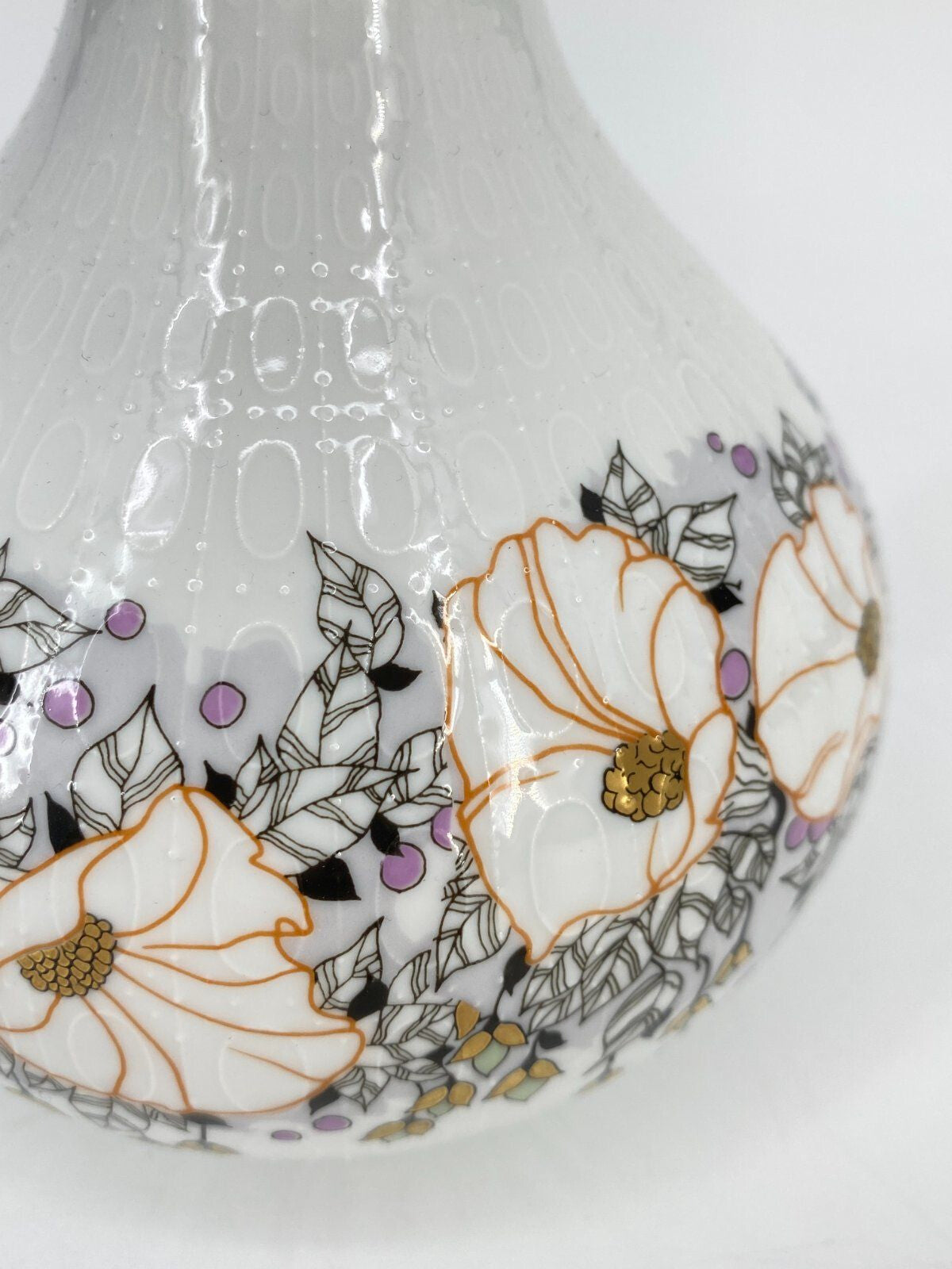 * CLASSIC ROSE ROSENTHAL VASE ROMANZE FLORAL 26,5CM