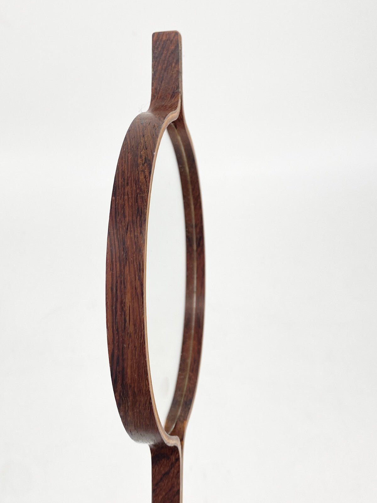 * HANDSPIEGEL BECH & STARUP DEN PERMANENTE 1960ER PALISANDER WAND SPIEGEL DANISH