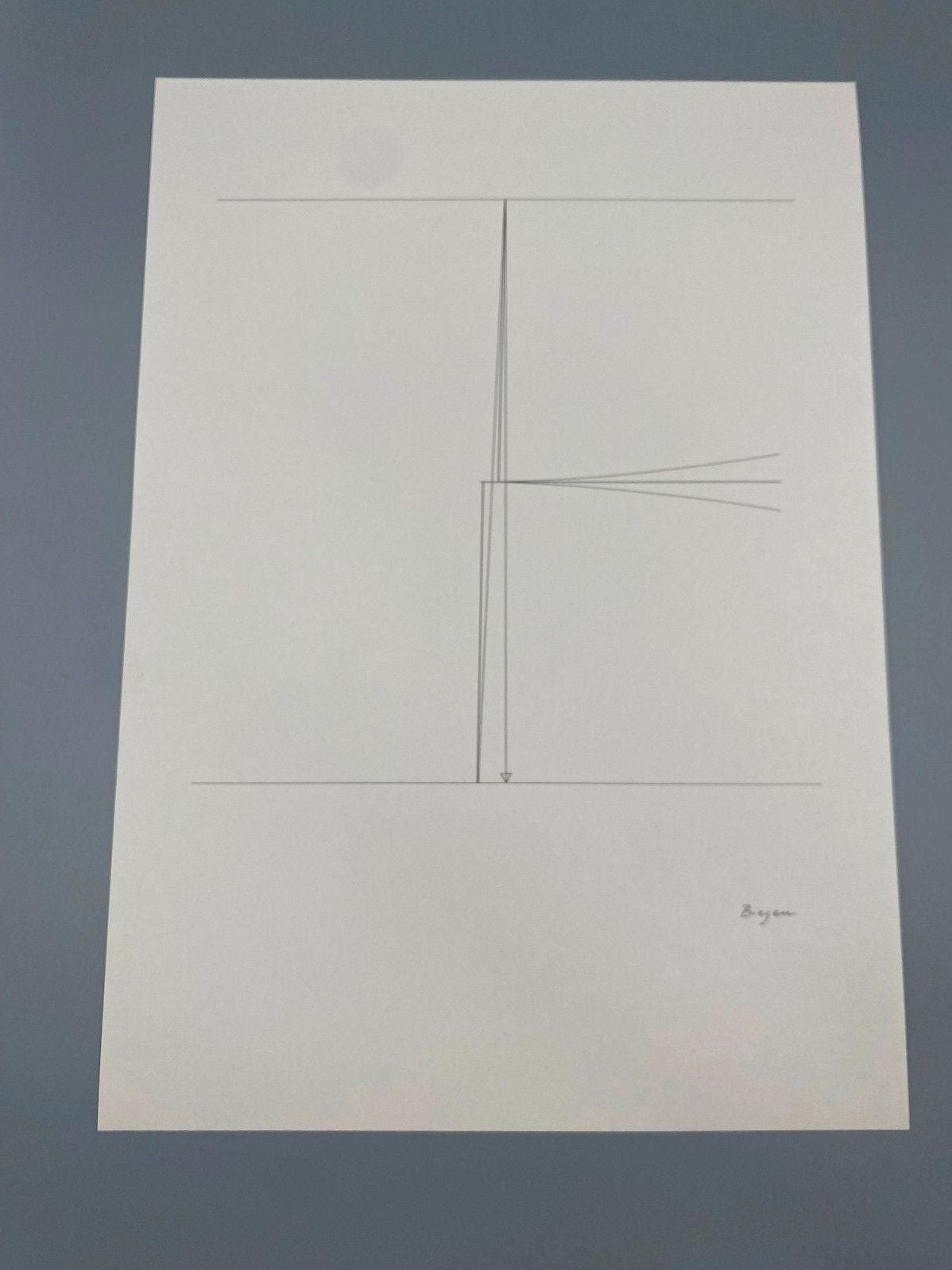 * 3x DRUCKGRAFIK MAPPEN JOSEF ERBEN WAAGERECHT OFFSET 1973 MULTIP