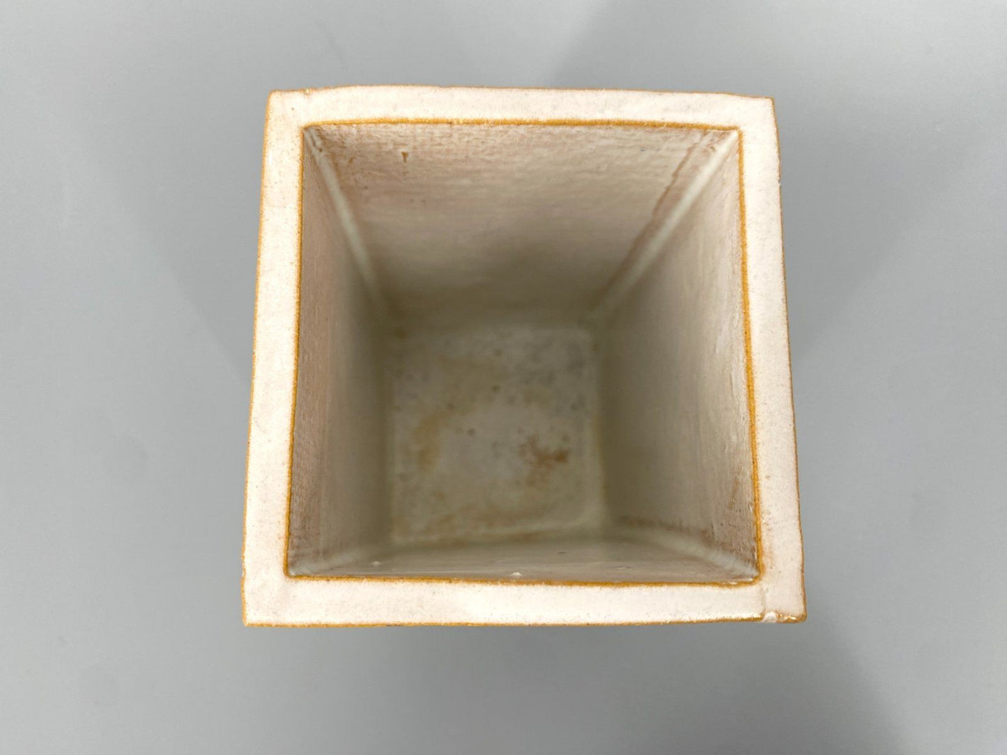 * MID CENTURY DESIGN STUDIOKERAMIK VASE GLASIERT FAT LAVA SIGNIER
