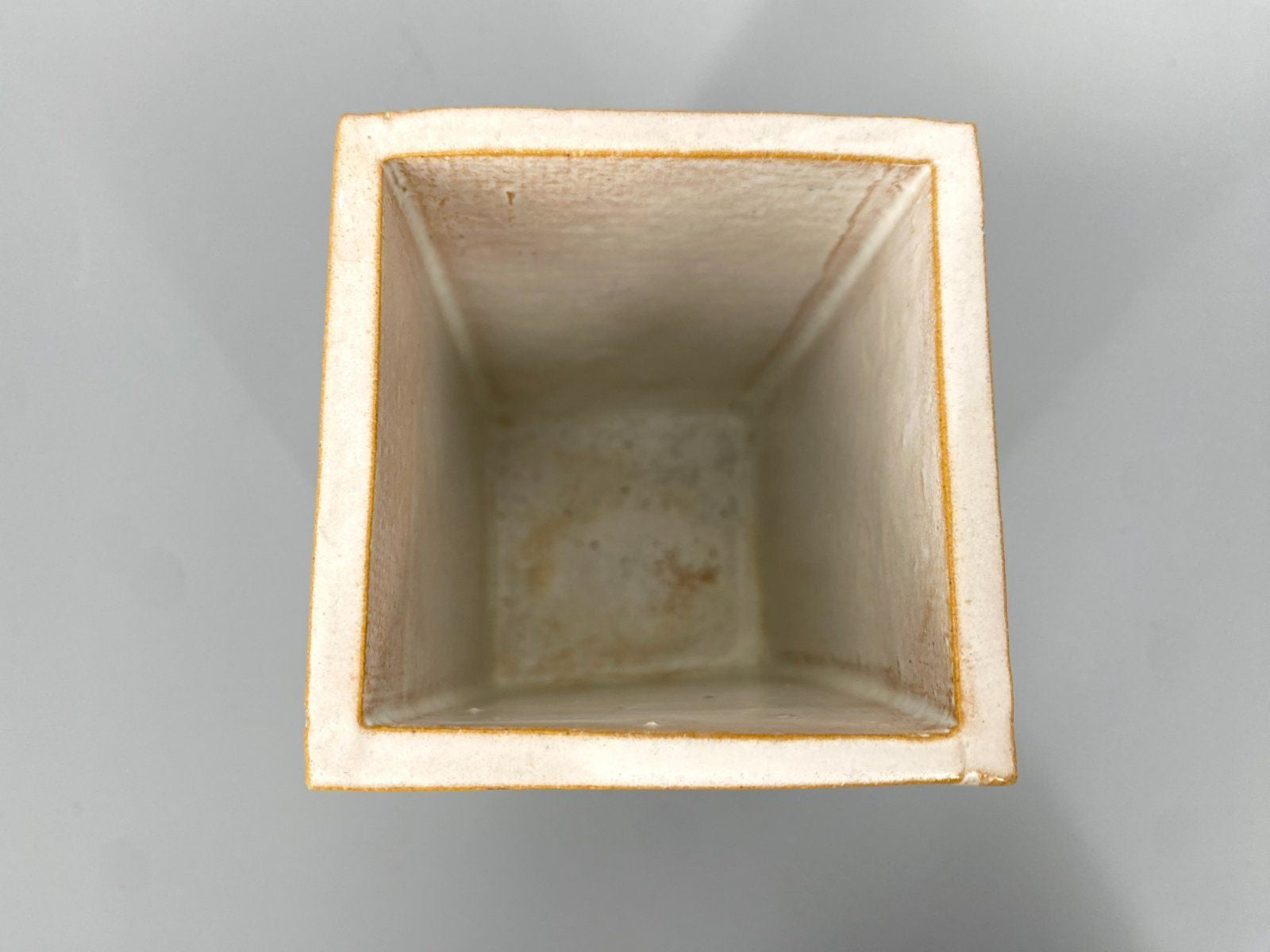 * MID CENTURY DESIGN STUDIOKERAMIK VASE GLASIERT FAT LAVA SIGNIER