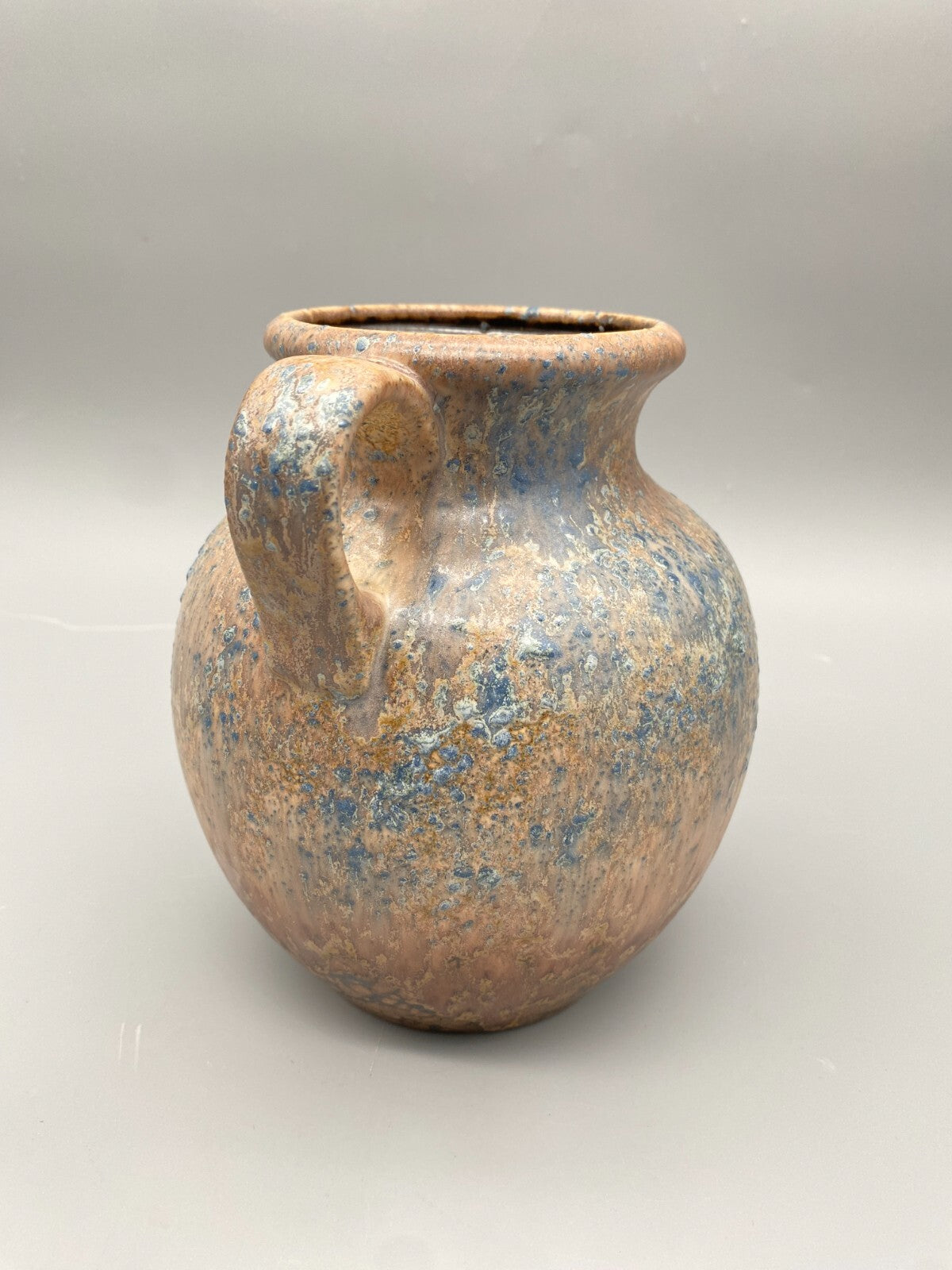 STUDIO KÜNSTLER KERAMIK VASE STIL DUEMLER& BREIDEN FAT LAVA VINTAGE DEUTSCHLAND