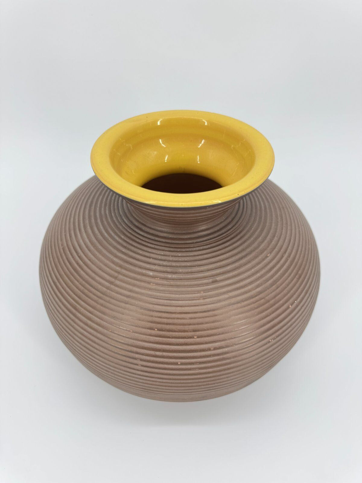 MID CENTURY ROSENTHAL HEINRICH HORN GERMANY KERAMIK VASE 50ER