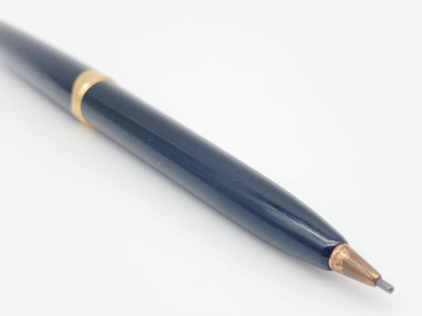 MONTBLANC PIX 16 DRUCKBLEISTIFT 60ER JAHRE SCHWARZ GOLD OHNE CLIP VINTAGE PEN