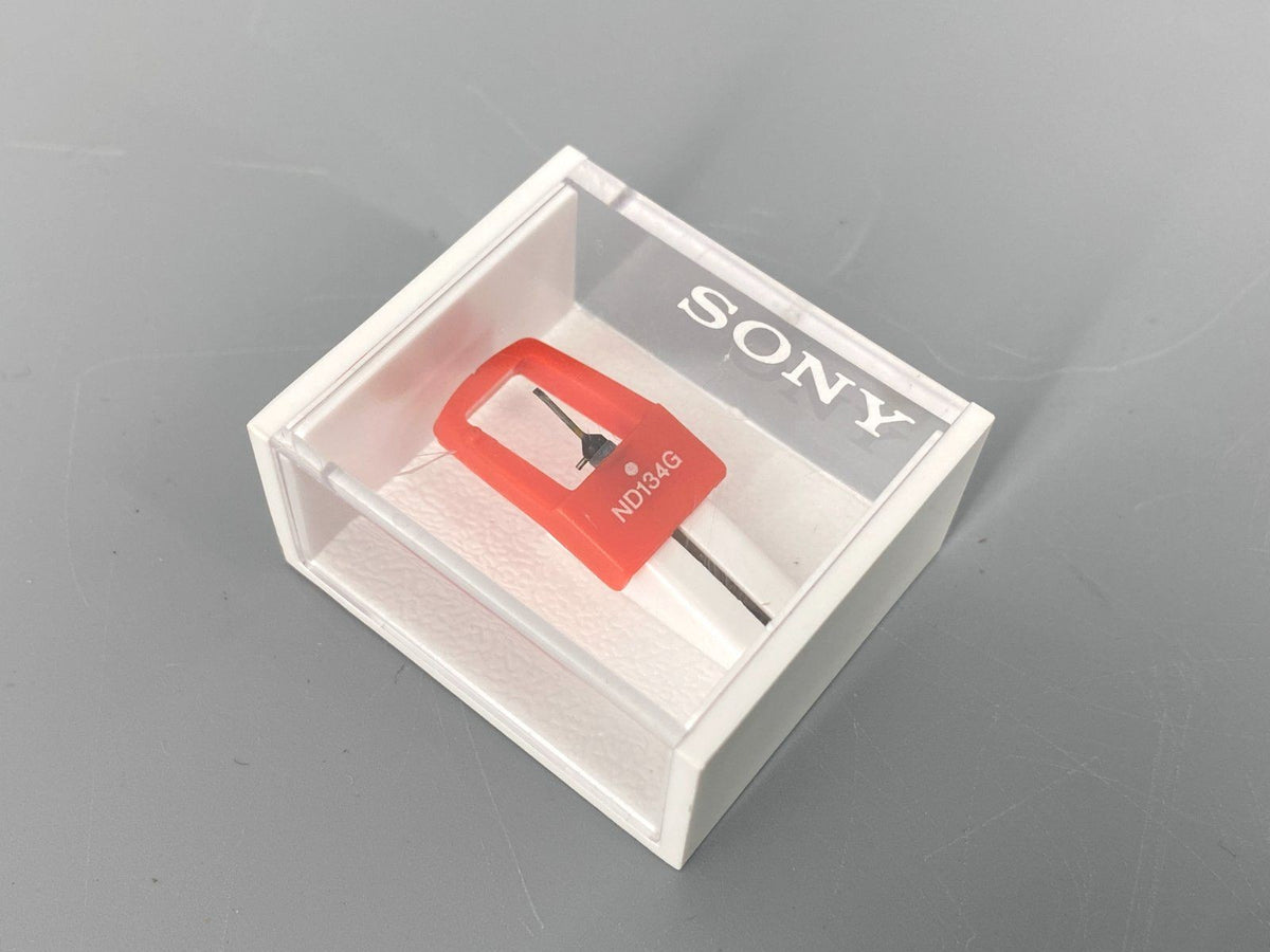*SONY ND134G NADEL STYLUS ORIGINAL OVP MADE IN JAPAN UNBENUTZT ROT