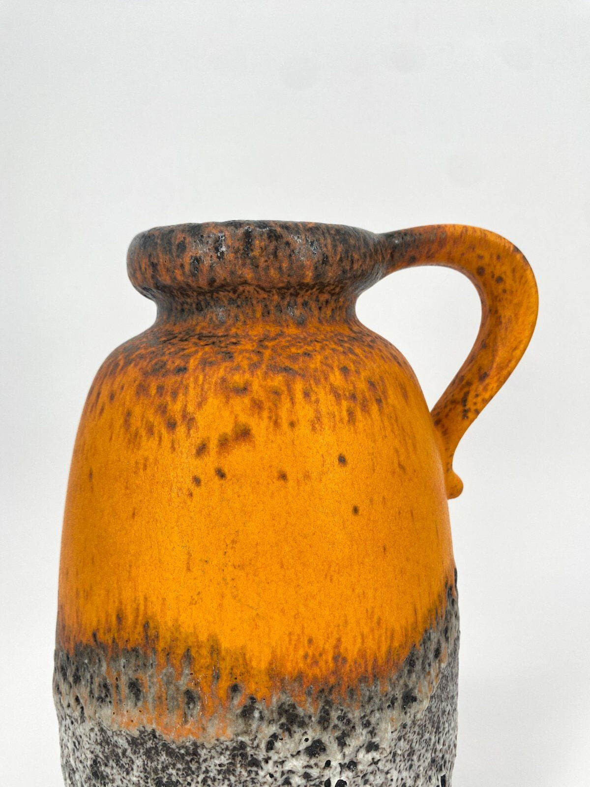 * SCHEURICH STUDIOKERAMIK FAT LAVA KRUG VASE WEST GERMANY 70ER