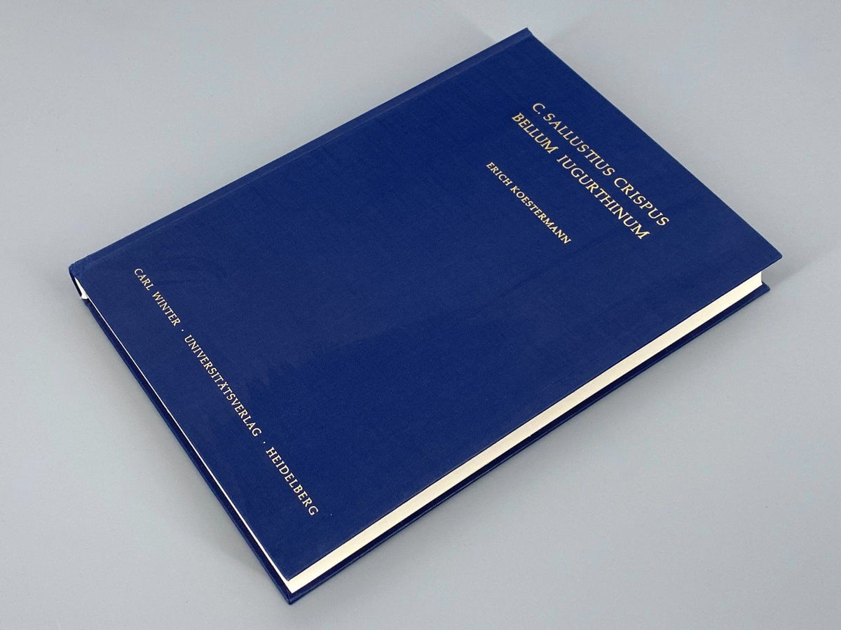 *BUCH SALLUSTIUS CRISPUS BELLUM IUGURTHINUM ERICH KOESTERMANN