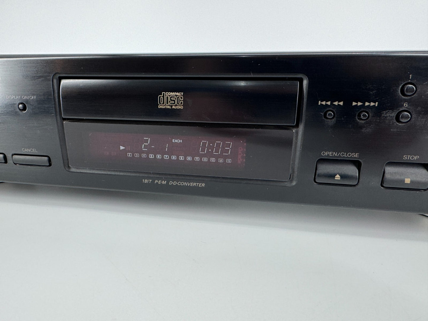 CD PLAYER JVC XL V 184 SCHWARZ 1990ER VINTAGE