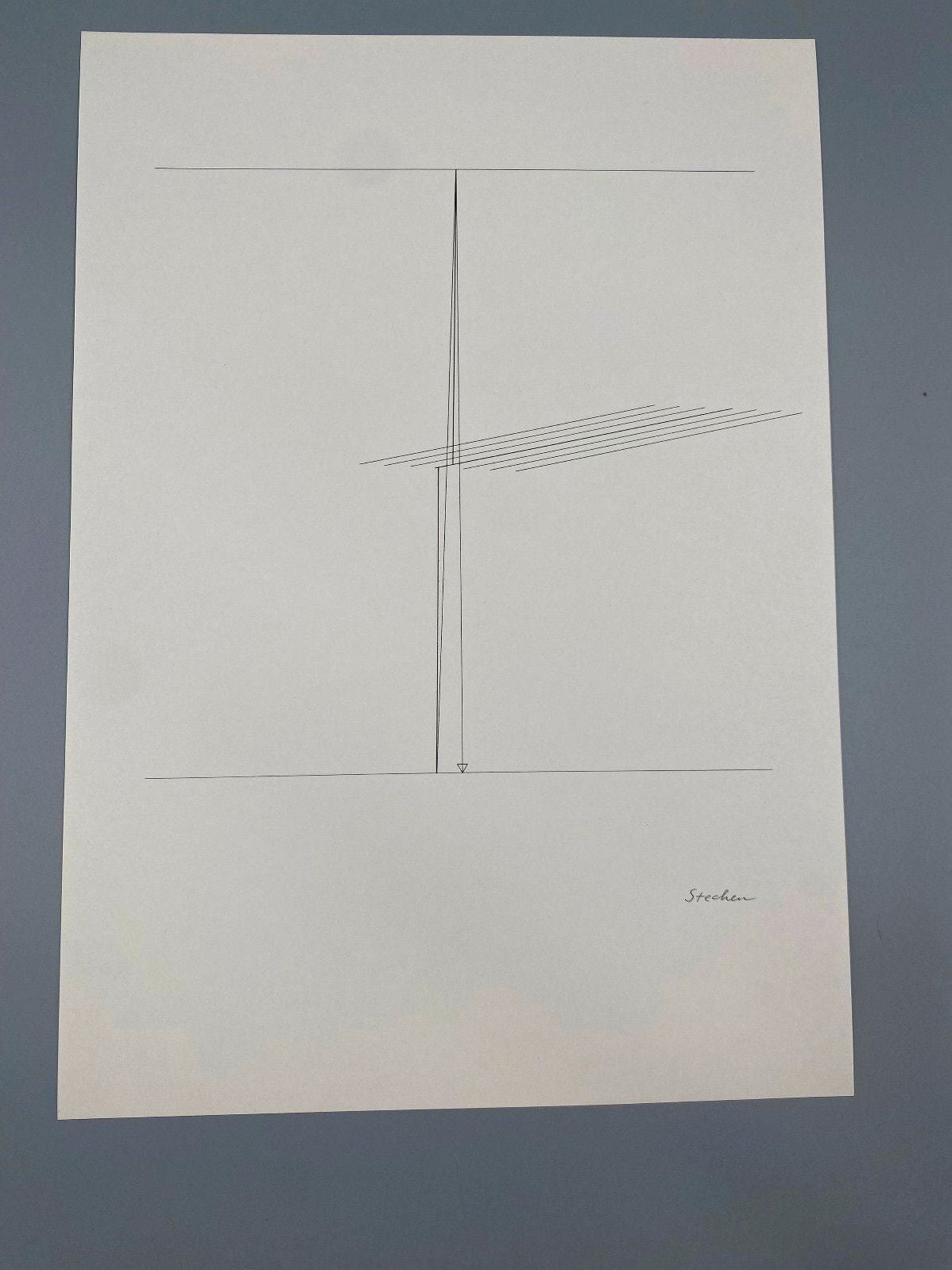 * 3x DRUCKGRAFIK MAPPEN JOSEF ERBEN WAAGERECHT OFFSET 1973 MULTIP