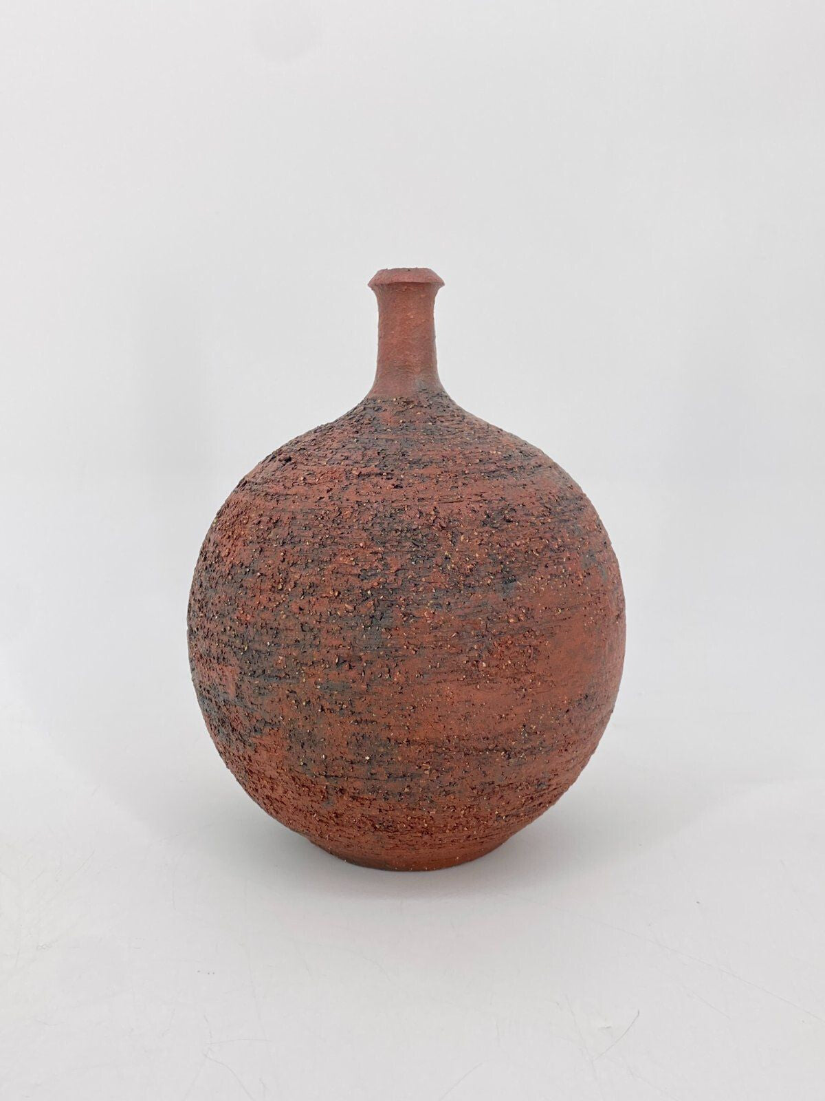 * VASE STUDIOKERAMIK KUGELVASE KUGEL GERHARD LIEBENTHRON KUNST GL