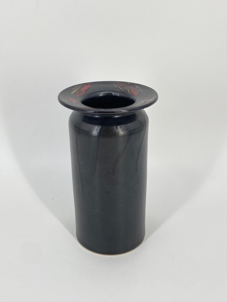 * KAJ HENNING DENMARK KERAMIK VASE 70ER DANISH DESIGN  VINTAGE