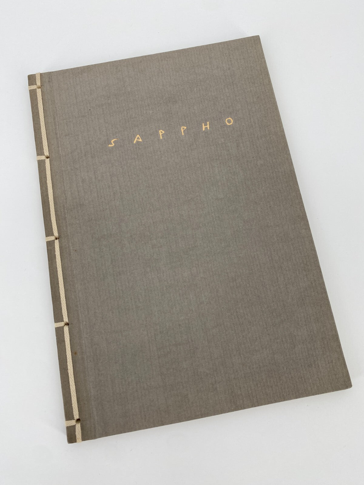 *1v2 BUCH SAPPHO MIT ZEICHNUNGEN EGGEBRECHT-PRESSE MAINZ 1954 MIT SCHUBER