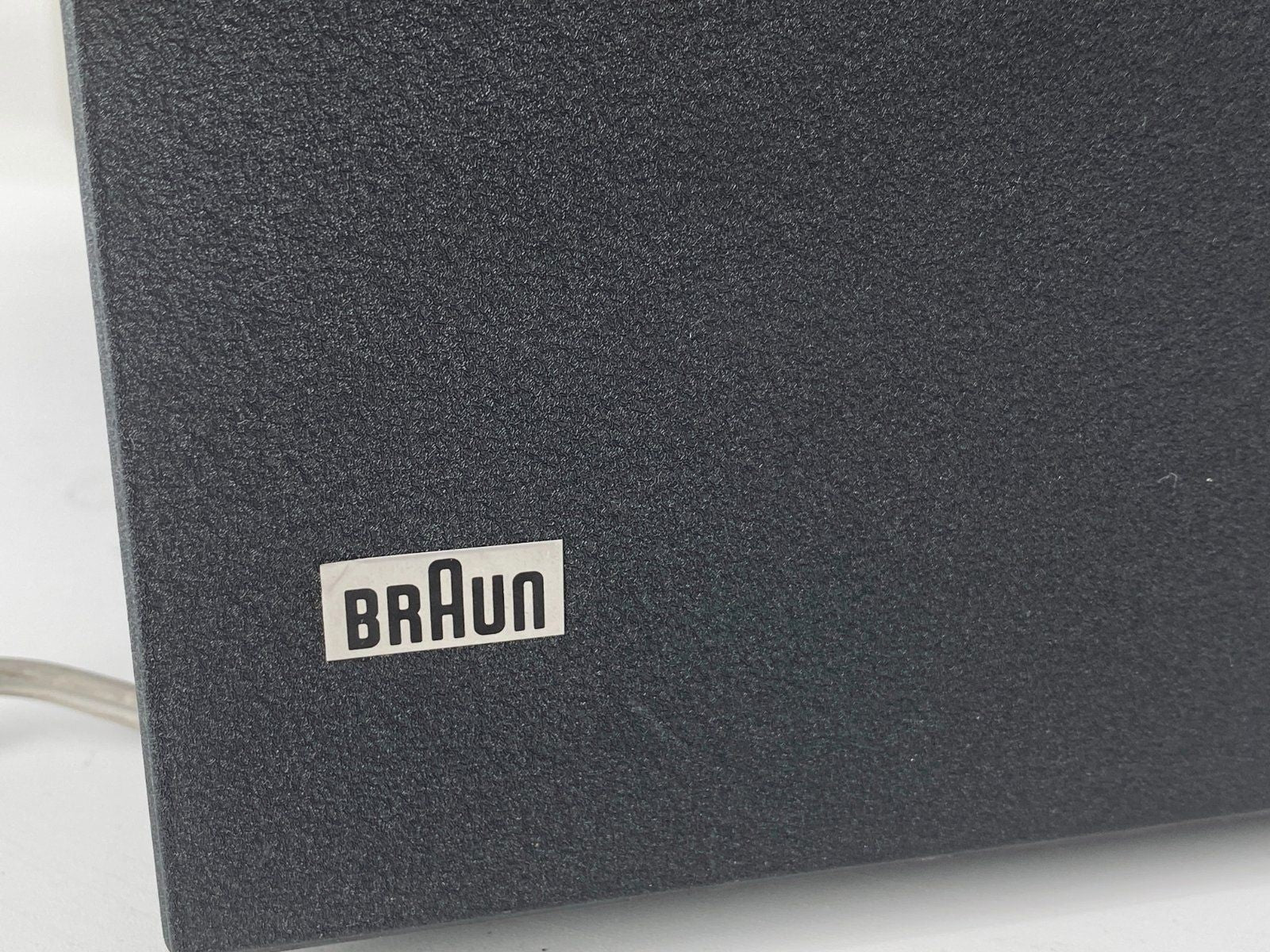 * BRAUN AUDIO 250 TC45/4 +BOXEN RAMS DESIGN PLATTENSPIELER SW