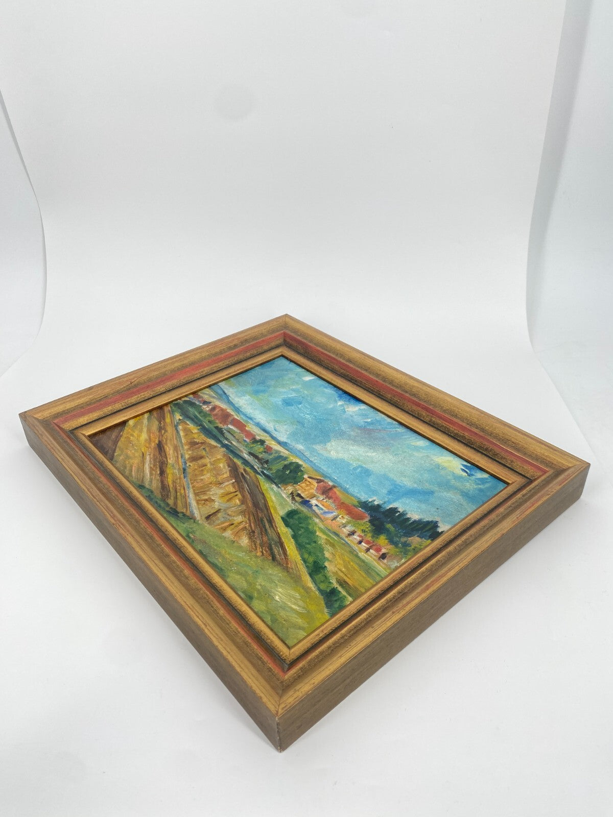 * ÖLGEMÄLDE GEMÄLDE LANDSCHAFT  NIEDERSACHEN WALTER BRÜGGMANN IMPRESSIONISMUS