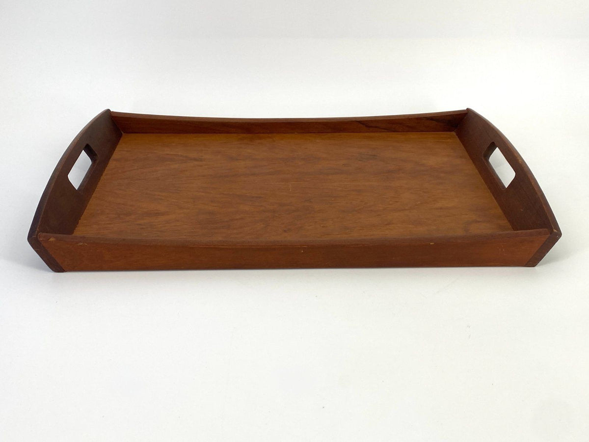 * MID CENTURY DESIGN TEAK TABLETT TRAGETABLETT SERVIER