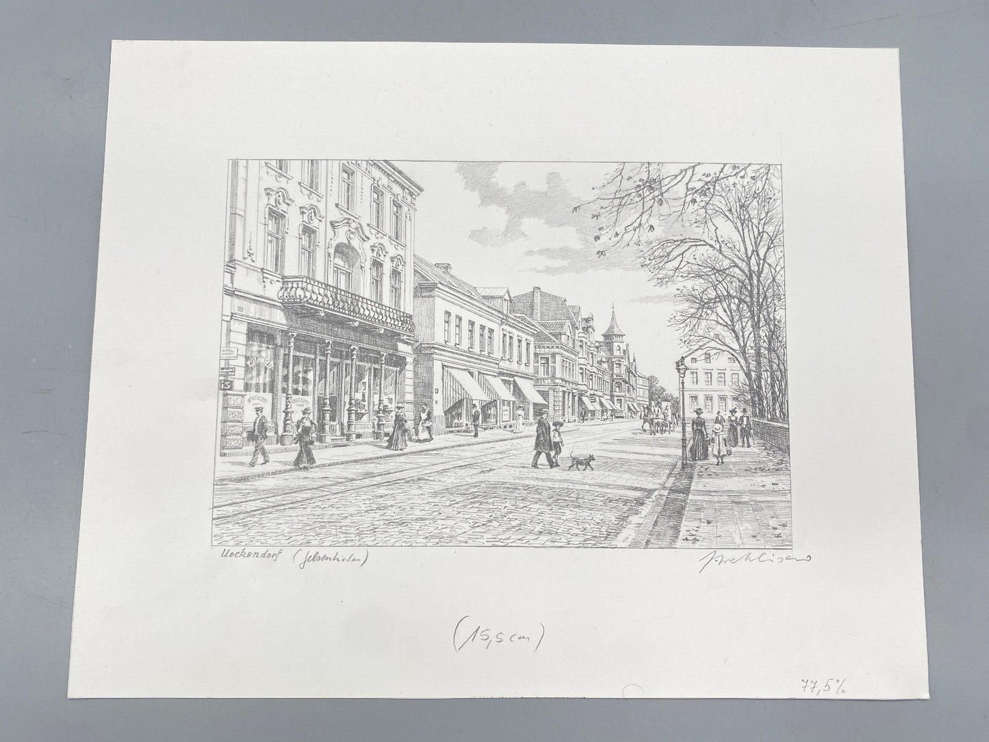 HEINZ WEHLISCH GELSENKIRCHEN UECKENDORF BUER HOCHSTRAßE ORIGINAL HANDSIGNIERT