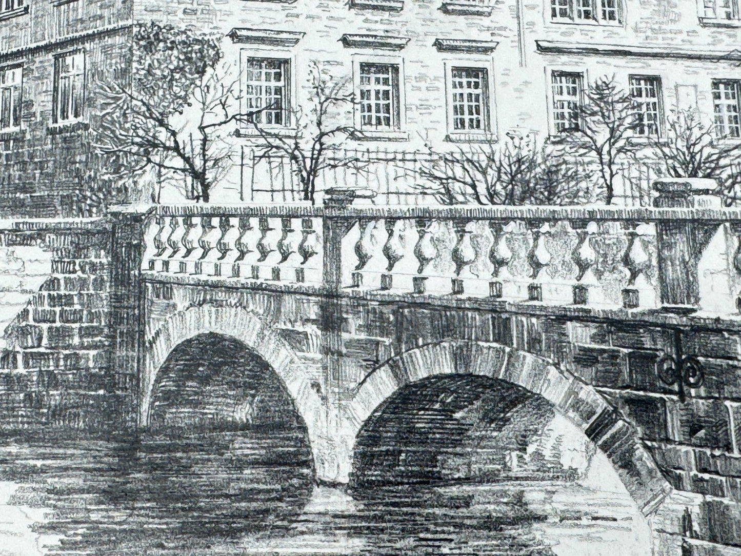 * HEINZ WEHLISCH ZEICHNUNG SCHLOß BORLINGHAUSEN KREIS WARBURG