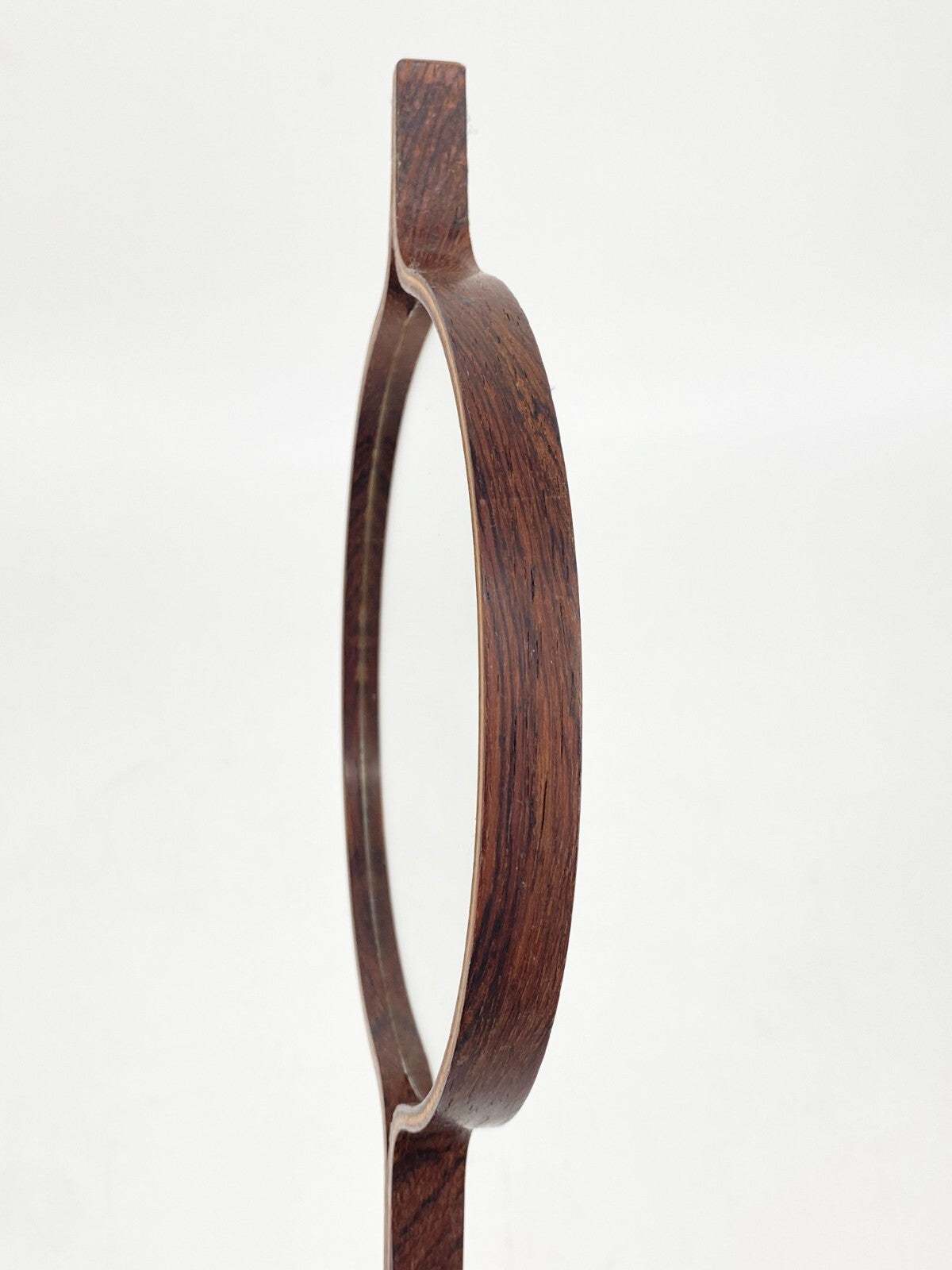 * HANDSPIEGEL BECH & STARUP DEN PERMANENTE 1960ER PALISANDER WAND SPIEGEL DANISH