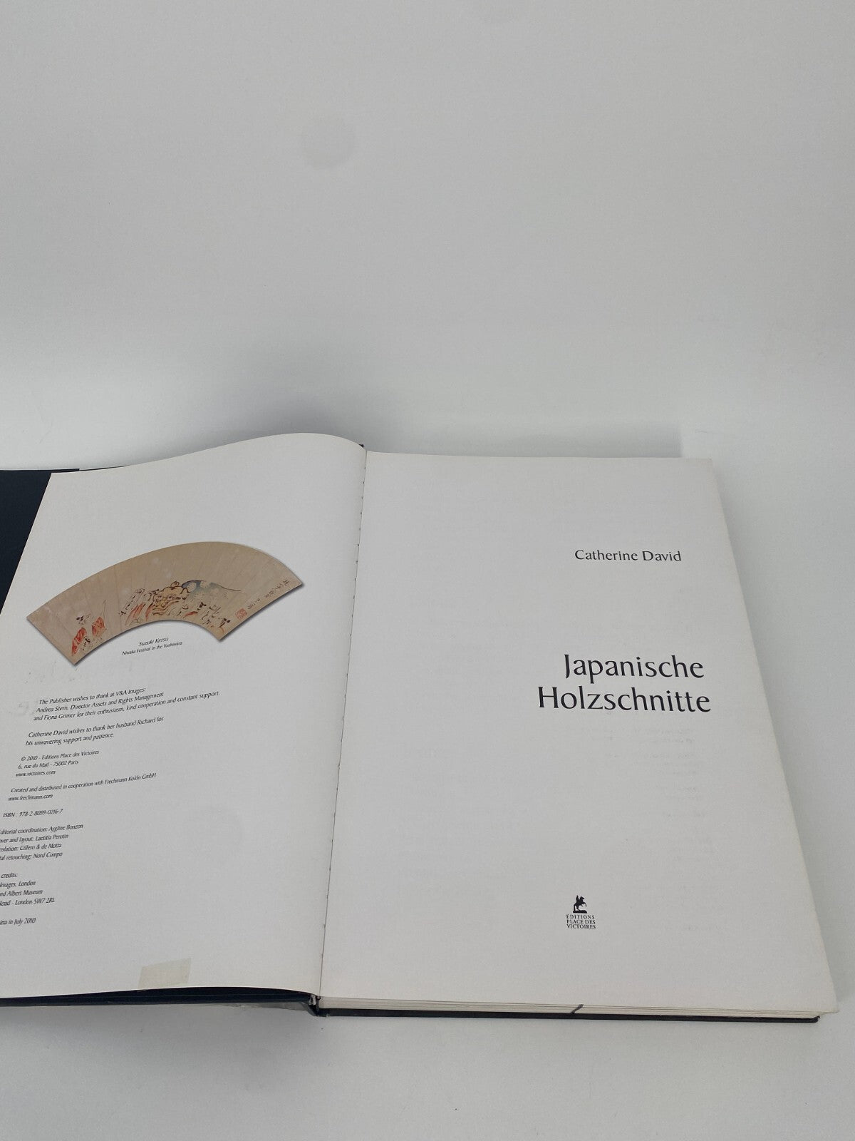 * JAPANISCHE HOLZSCHNITTE CATHERINE DAVID BUCH BILDBAND ISBN 978-2-8099-0216-7