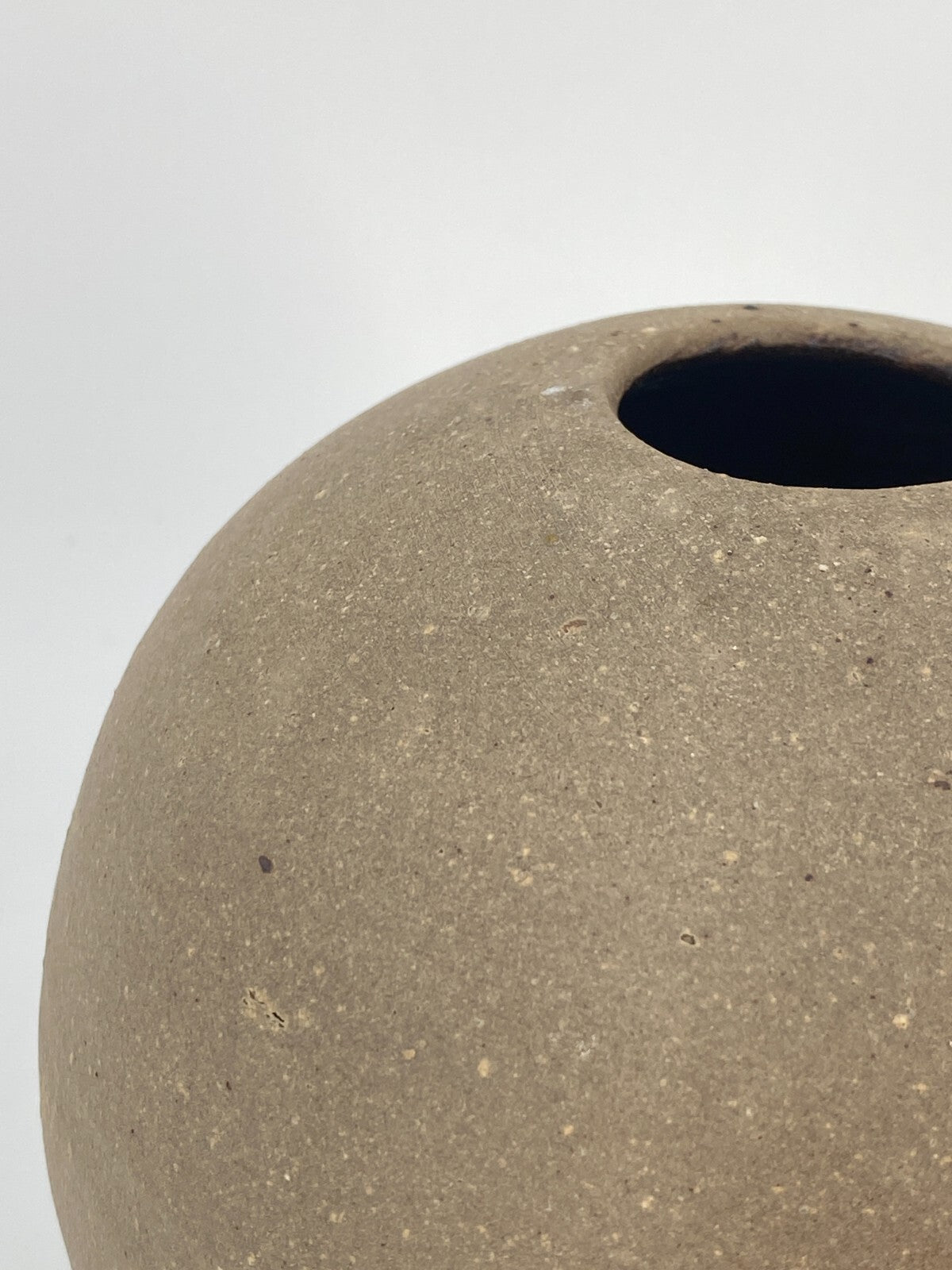 * VASE KUGELVASE STUDIOKERAMIK STEINZEUG KERAMIK MID CENTURY