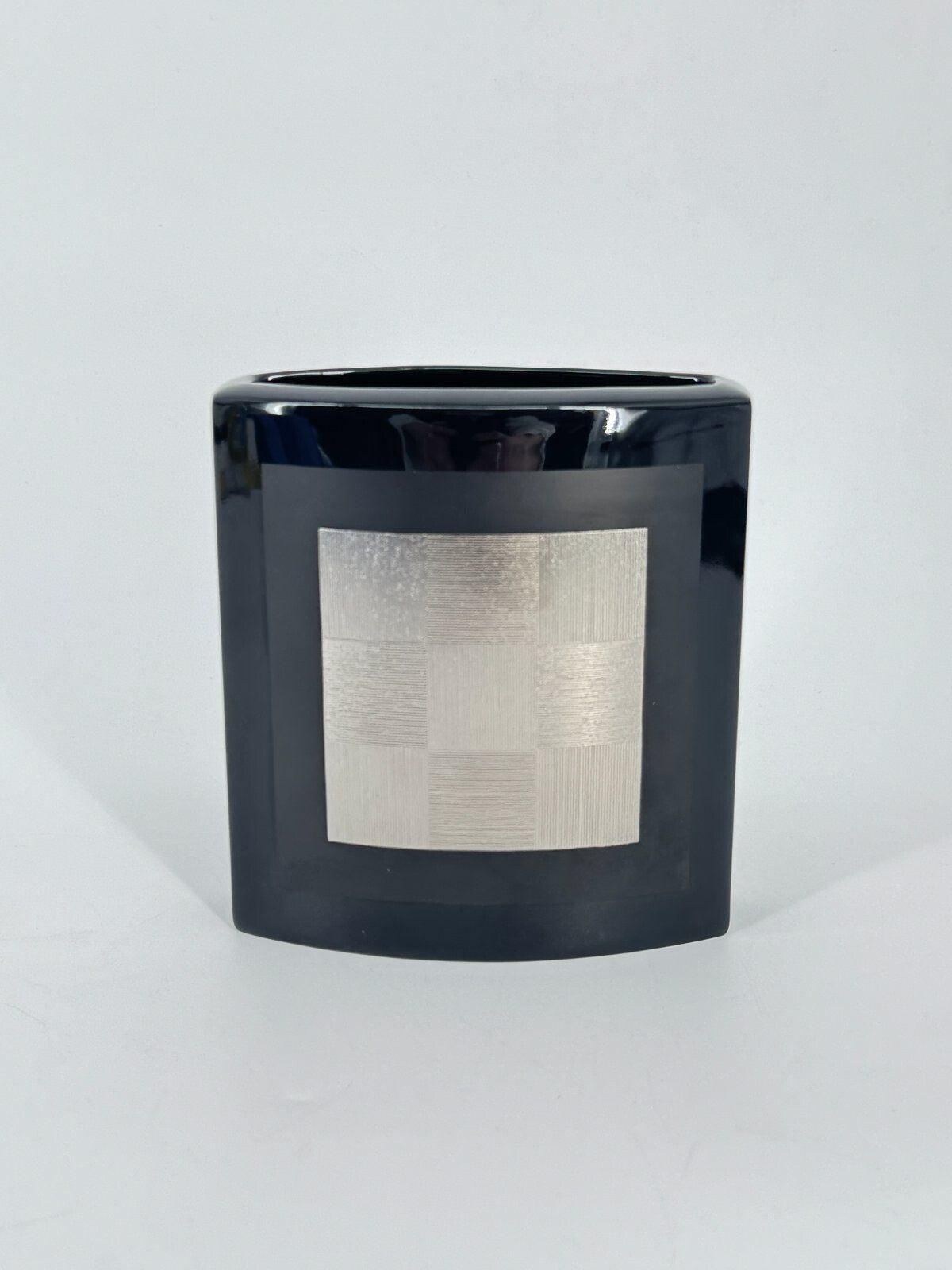 * ROSENTHAL VASE H. DRESLER HANDBEMALT STUDIO LINIE SCHWARZ VINTAGE 80ER