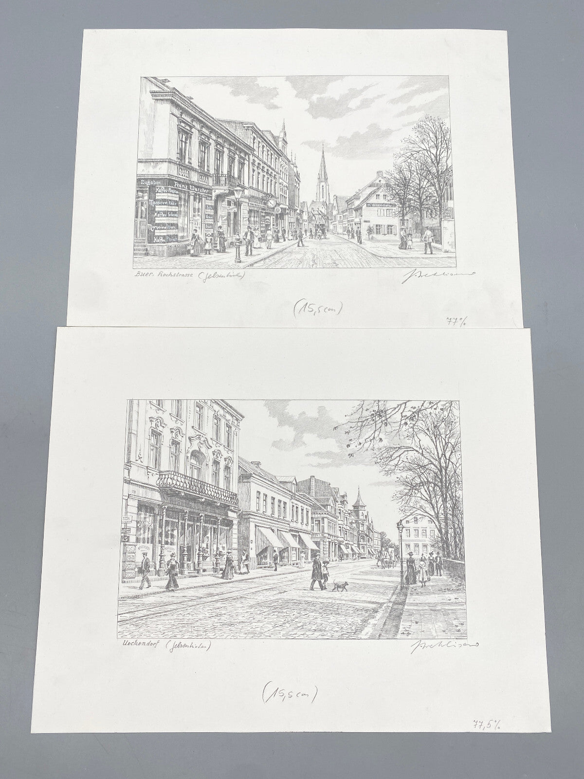 HEINZ WEHLISCH GELSENKIRCHEN UECKENDORF BUER HOCHSTRAßE ORIGINAL HANDSIGNIERT