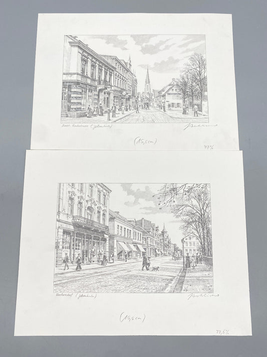 HEINZ WEHLISCH GELSENKIRCHEN UECKENDORF BUER HOCHSTRAßE ORIGINAL HANDSIGNIERT