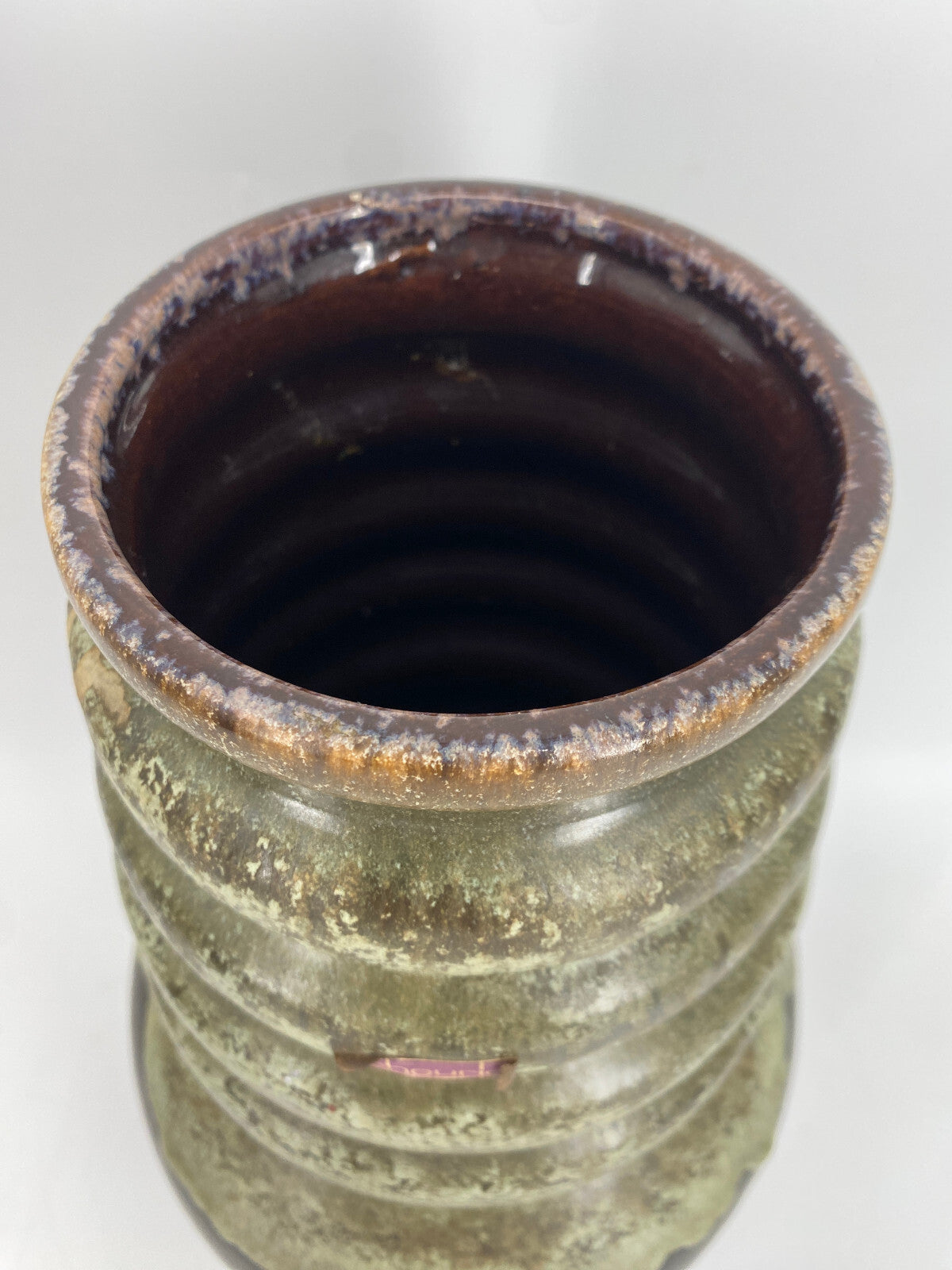 * FAT LAVA BLUMENVASE BODENVASE SCHEURICH 269-40 WEST GERMAN POTTERY 60er 70er