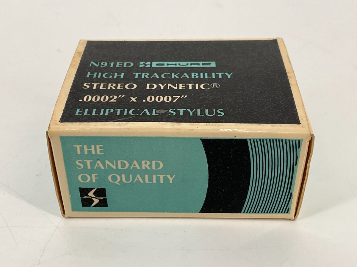 *SHURE SHURE M-91 ED ORIGINAL NADEL ERSATZNADEL TONABNEHMER OVP ORIGINAL