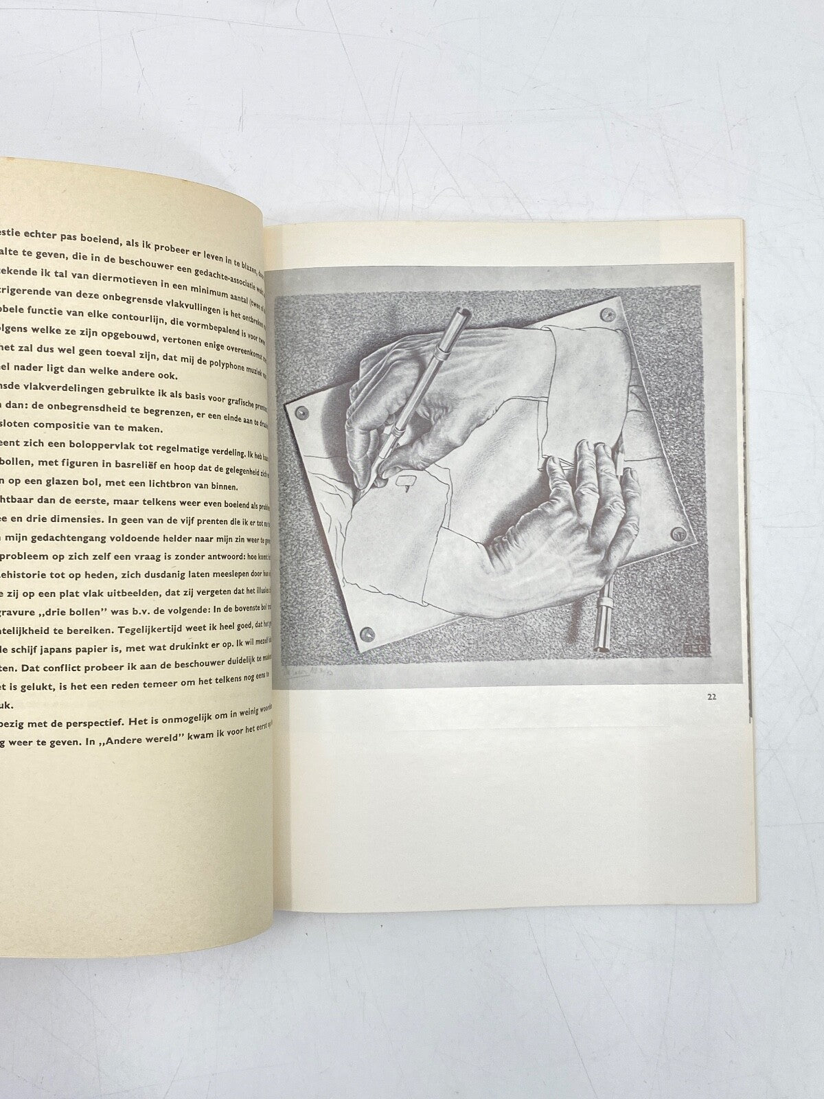 *  AUSSTELLUNGSKATALOG M. C. ESCHER STEDELIJK 1954 LITHOGRAFIE AMSTERDAM
