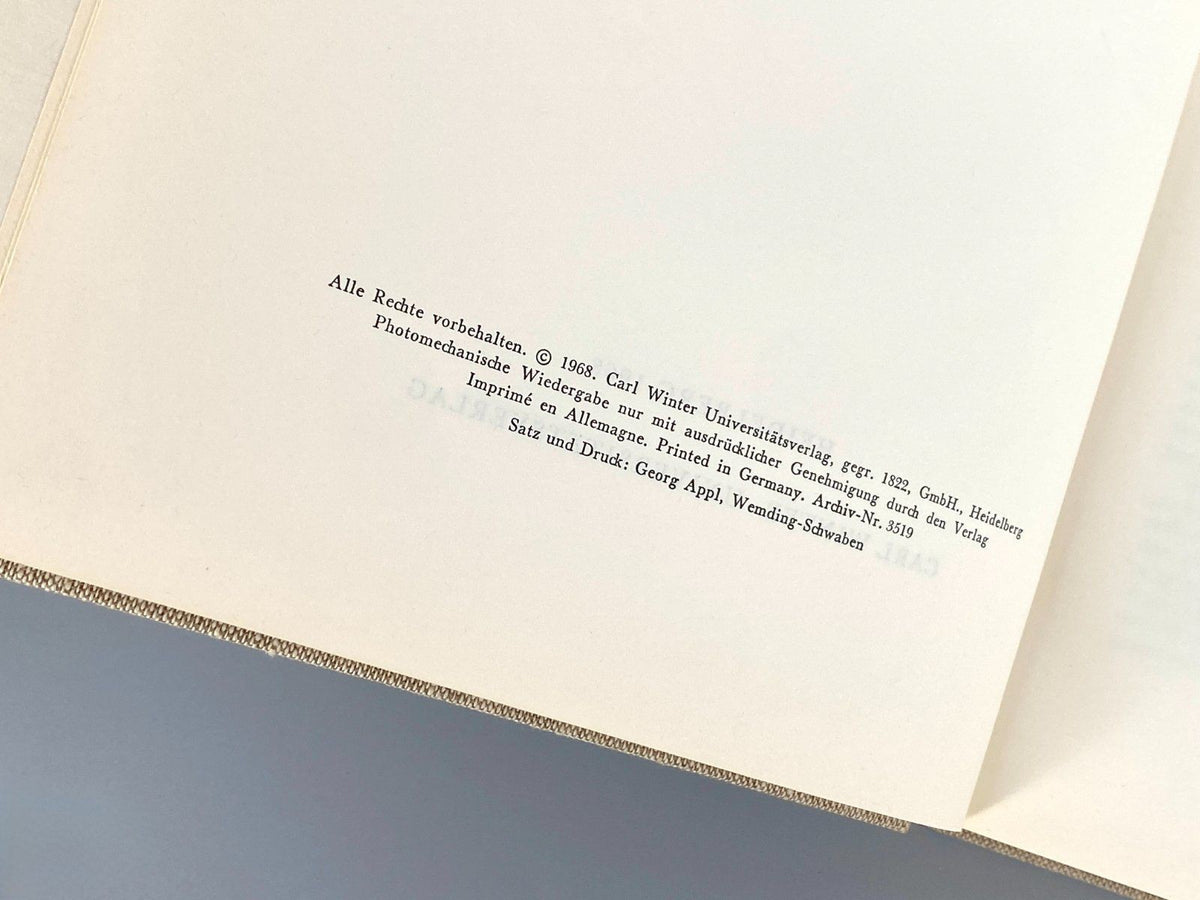 *BUCH TACITUS ANNALEN ERICH KOESTERMANN CARL WINTER HEIDELBERG 63