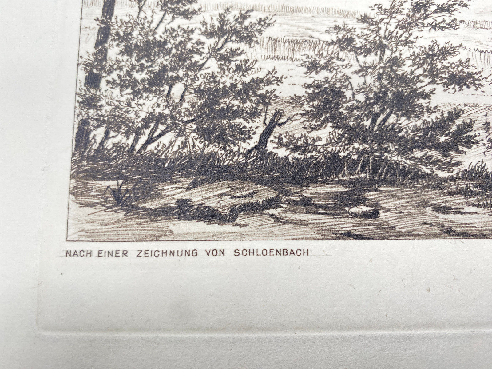 HEINZ WEHLISCH  RADIERUNG SALZGITTER 1857 ORIGINAL HANDABZUG HANDSIGINIERT