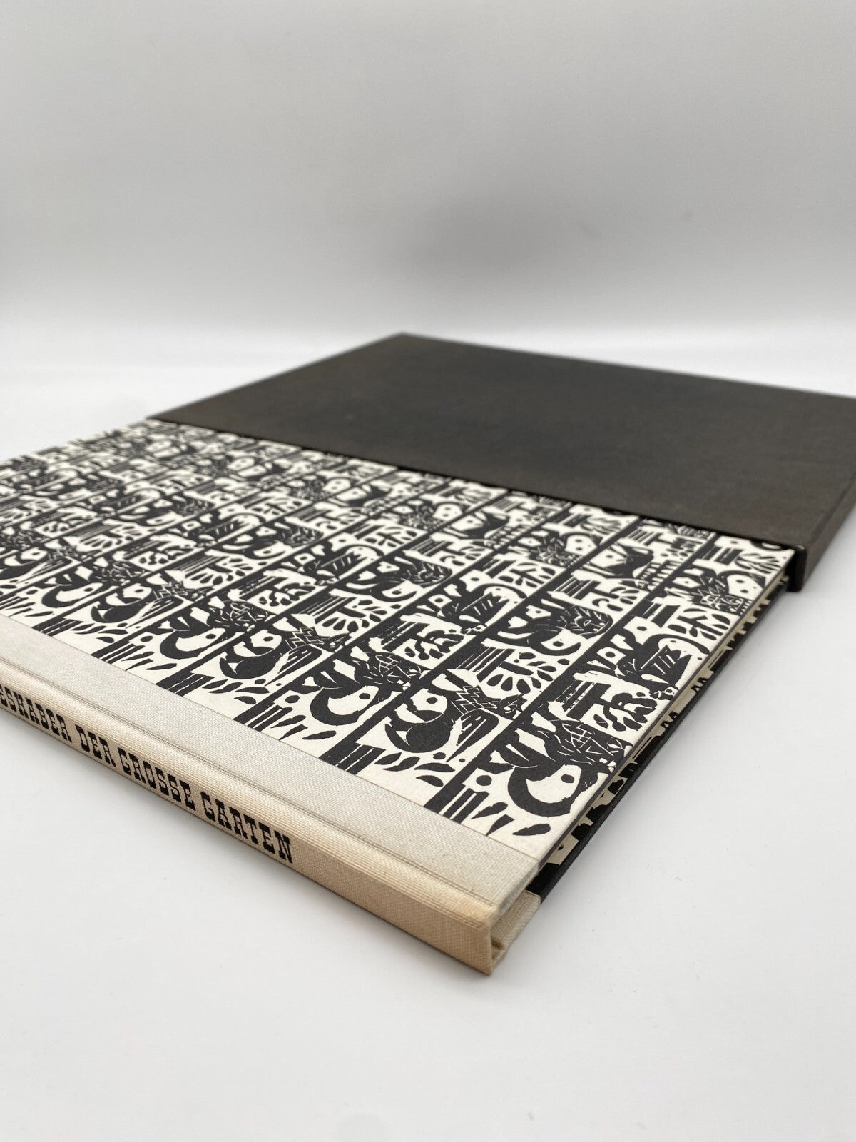 HAP GRIESHABER DER GROßE GARTEN ORIGINAL HOLZSCHNITTE F RASCHE HERRENHAUSEN BUCH