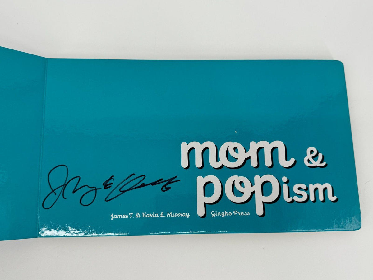 SIGNIERT JAMES & KARLA MURRAY MOM & POPISM BUCH N.Y. NEW YORK STREET