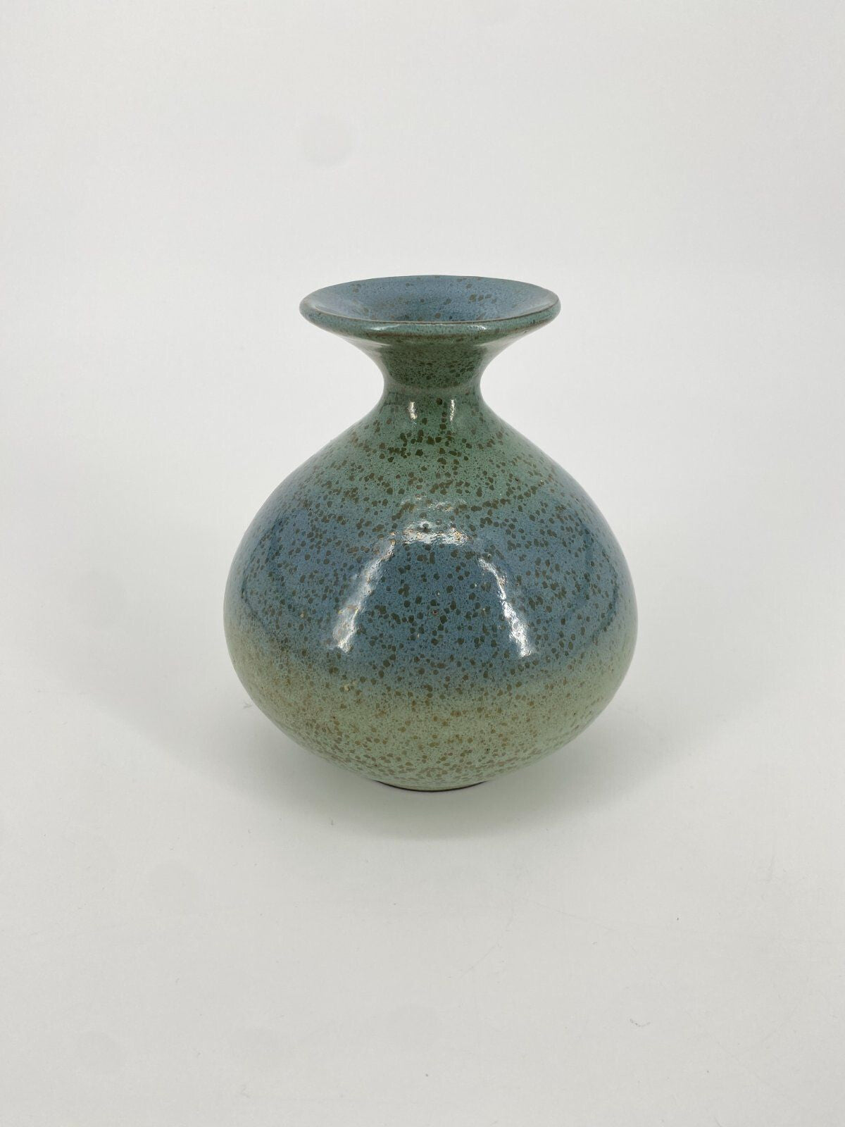 * VASE KERAMIK STUDIOKERAMIK TÜRKIS VINTAGE MID CENTURY
